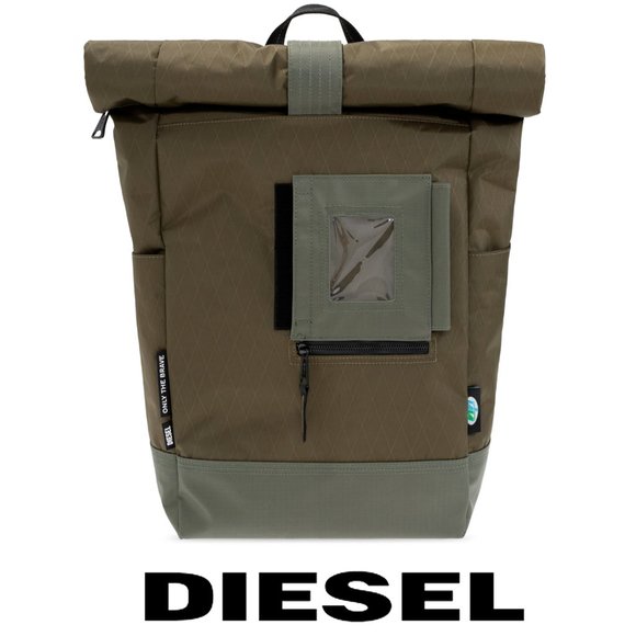 Diesel Multipockets Green Urban Ninja Shinobi Backpack - Picture 1 of 8